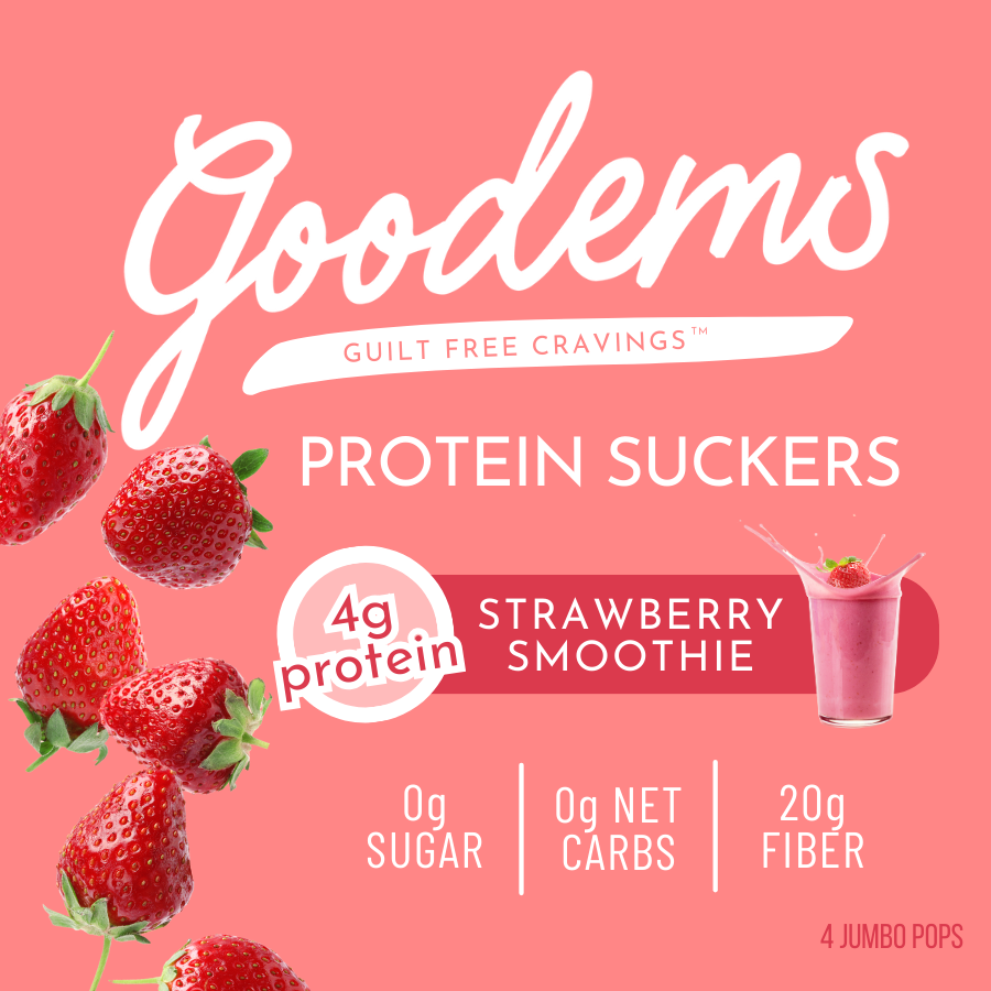 Strawberry Smoothie Protein Suckers