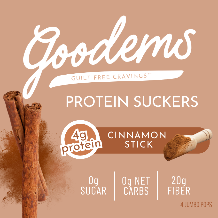 Cinnamon Stick Protein Suckers