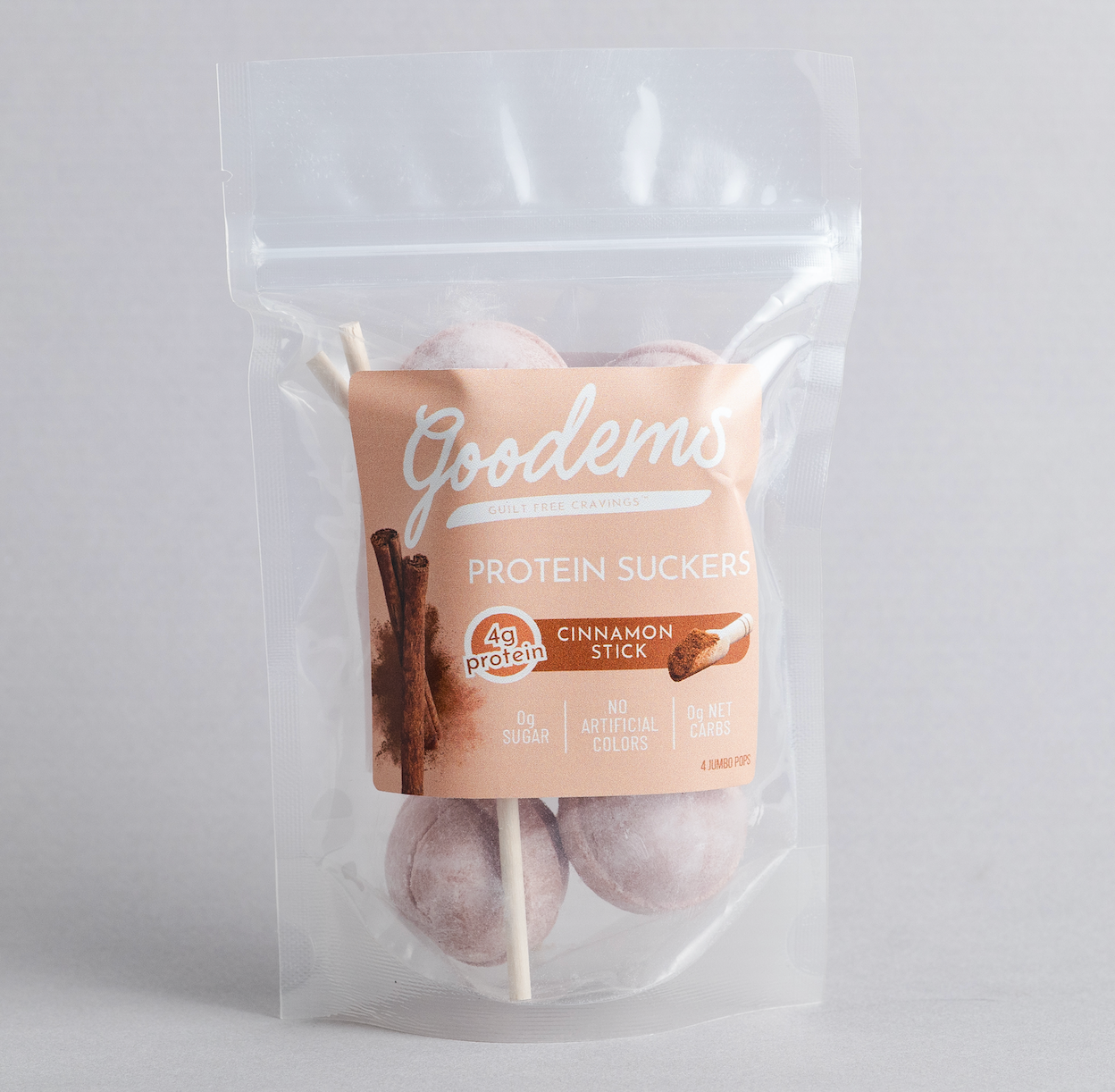 Cinnamon Stick Protein Suckers