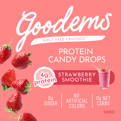 Strawberry Smoothie Protein Candy Drops