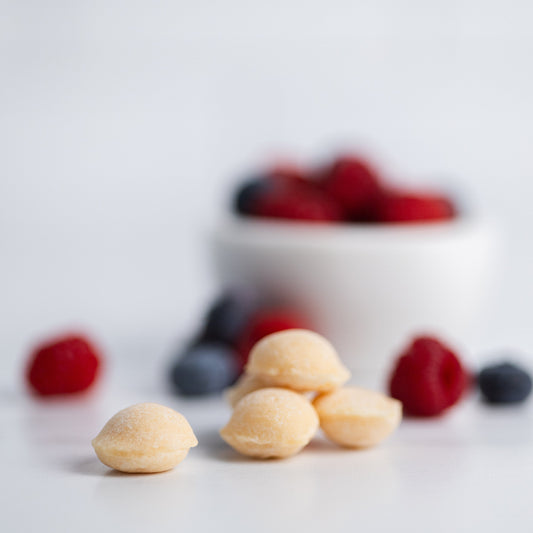 Not-So-Blue Blue Raspberry Protein Candy Drops